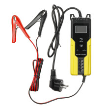 (EU Plug) Intelligent LCD 4.5-100AH Output 6V/2A 12V/4A Car Motorcycle Automatic Pulse Battery Charger