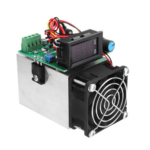 100W DC 12V Discharge Battery Capacity Tester Module With DC Electronic Load Digital Battery Tester 2