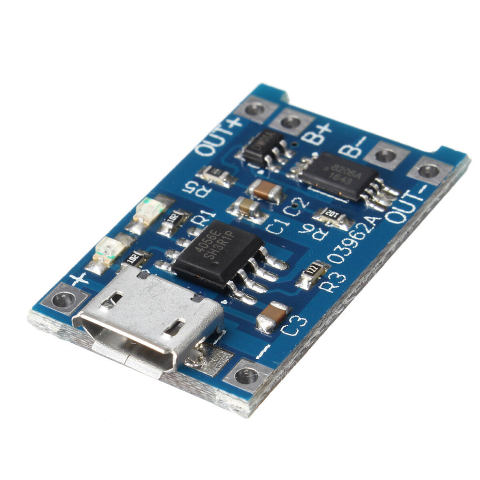 Photos - Other for Computer GreenZech 20pcs USB 3.7V 3.6V 4.2V 1A 18650 TP4056 Lithium Battery Charger Module Charging Board Li-ion Power Supply Board 