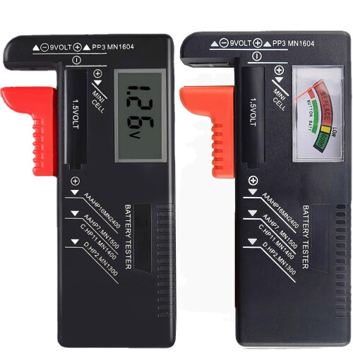 (Pointer) Small Electrical Equipment Battery Voltage Tester Checker 1