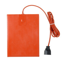 (EU Plug) 300W 150x200mm Universal Silicone Car Engine Pan Sump Tank Heater Pad Waterproof