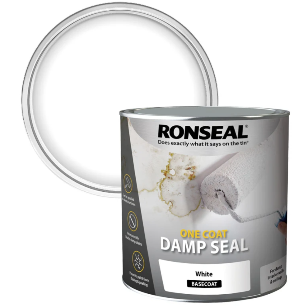Ronseal One Coat Damp Seal White 2.5L