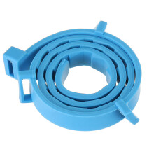 (Blue) 65cm Pet Supplies Insect Repellent Anti-Flea Collar Cat And Dog Flea Repellent Collar Aluminum Boxed