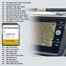 New For VW Discover Media Navigation AS V19 Map UK Europe Sat Nav SD Card
