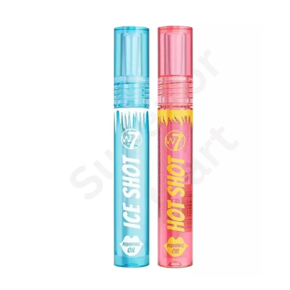 W7 Clear Ultra Plumping Gloss High Shine Lip Lip Gloss Hot