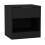 URBN Living (Black, 2) 1-Drawer Bedside Table Cabinet Nightstand Storage Shelf Unit 3