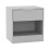 URBN Living (White, 2) 1-Drawer Bedside Table Cabinet Nightstand Storage Shelf Unit 3