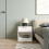 URBN Living (White, 2) 1-Drawer Bedside Table Cabinet Nightstand Storage Shelf Unit 5