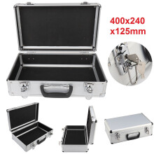 Large Hard Aluminium Flight Case Foam Lockable Tool Camera Gun Storage