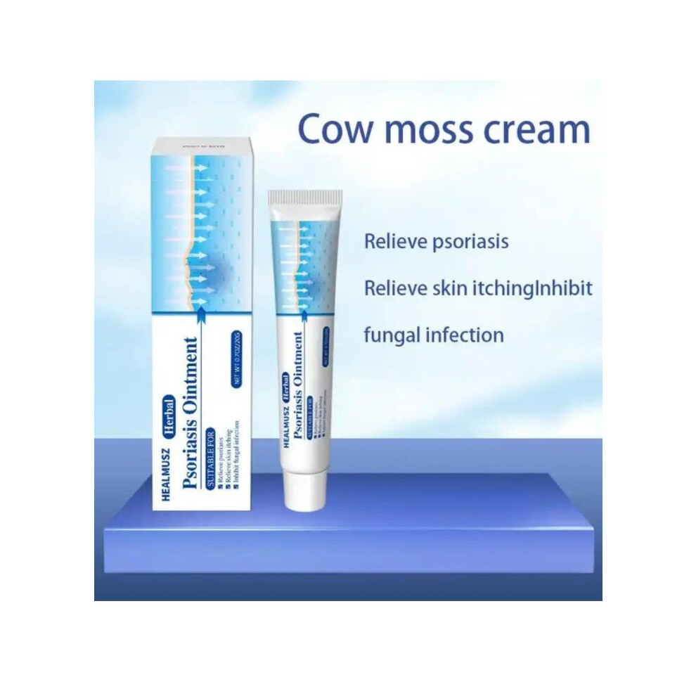Cream Healmusz Psoriasis Ointment Antibacterial & Psoriasis & Eczema Antifungal |Quickly Relives Itching Herbal 20G