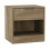 URBN Living (Oak, 2) 1-Drawer Bedside Table Cabinet Nightstand Storage Shelf Unit 4
