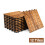 (12 x Tiles) Interlocking Wooden Decking Tiles 30x30cm Outdoor Patio Garden Floor Terrace 1