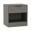 URBN Living (Cedar Grey, 2) 1-Drawer Bedside Table Cabinet Nightstand Storage Shelf Unit 3