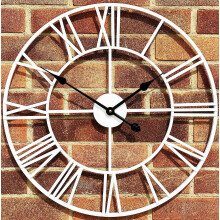 Extra Large Roman Numeral Skeleton Wall Clock - 60cm