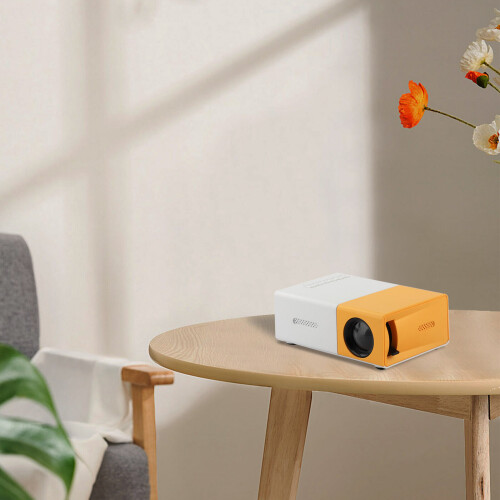 Mini Proiector Multimedia Portabil YG300 - Full HD 1080p - Home Theater 1