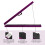 7FT 2.1M Folding Gymnastic Balance Beam Kids Training Beam Carrying 4