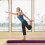 7FT 2.1M Folding Gymnastic Balance Beam Kids Training Beam Carrying 7
