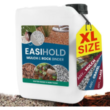 Vuba EASIHOLD ROCKS - 5L XL Gravel Binder for Bonding Stones, Bark and Gravel on Borders, Patios and Garden Paths. Lasts up to 3 Years, Non Toxic