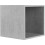 Charles Jacobs (Medium) Charles Jacobs Vinyl 12" LP Record Cube Storage Box Unit Concrete Effect 3