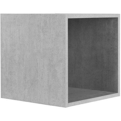 Charles Jacobs (Medium) Charles Jacobs Vinyl 12" LP Record Cube Storage Box Unit Concrete Effect 2
