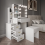 Dressing Table Mirror & Stool Set Vanity Makeup Desk With Drawers + Led Lights 1
