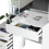 Dressing Table Mirror & Stool Set Vanity Makeup Desk With Drawers + Led Lights 8