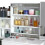 Dressing Table Mirror & Stool Set Vanity Makeup Desk With Drawers + Led Lights 7