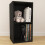 Charles Jacobs (Large) Charles Jacobs Vinyl 12" LP Record Cube Storage Box Unit Black 1