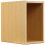 Charles Jacobs (Small) Charles Jacobs Vinyl 12" LP Record Cube Storage Box Unit Oak 3