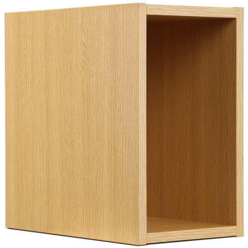 Charles Jacobs (Small) Charles Jacobs Vinyl 12" LP Record Cube Storage Box Unit Oak 2