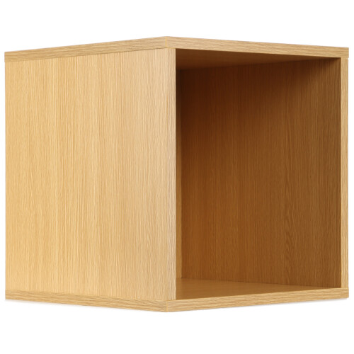 Charles Jacobs (Medium) Charles Jacobs Vinyl 12" LP Record Cube Storage Box Unit Oak 2