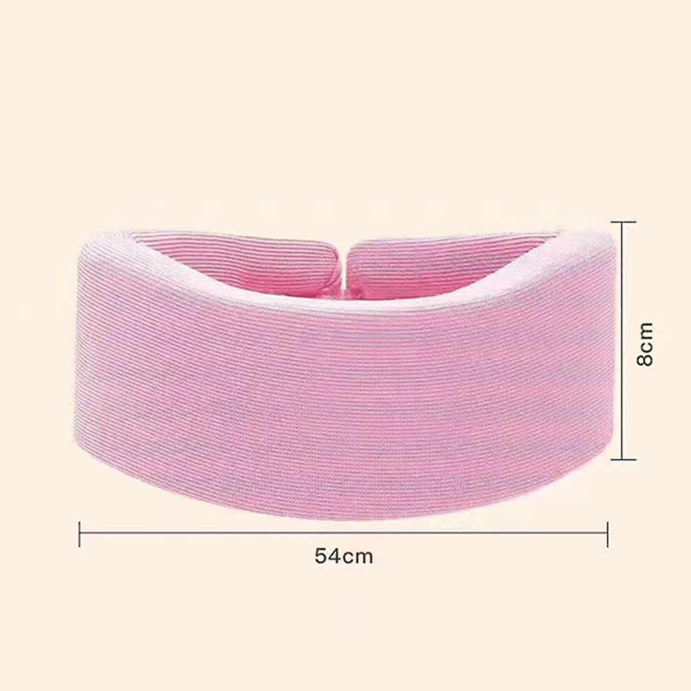 (pink, S) Neck Brace Universal Soft Sponge Cervical Collar, Neck Support To Relieve Cervical Spine Pressure, Cervical Fixator Pain Relief Supporter
