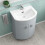 NES Home Nes Home Freestanding Modern 600mm Matte Grey Basin Vanity Unit 2