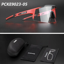 (PCKE9023-05) Kapvoe Photochromic Sports Cycling Glasses Cycling Goggles Men Women Bike Glasses UV400 Cycling Sunglasses