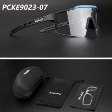 (PCKE9023-07) Kapvoe Photochromic Sports Cycling Glasses Cycling Goggles Men Women Bike Glasses UV400 Cycling Sunglasses