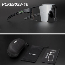 (PCKE9023-10) Kapvoe Photochromic Sports Cycling Glasses Cycling Goggles Men Women Bike Glasses UV400 Cycling Sunglasses
