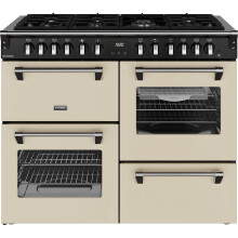 Stoves Richmond 110cm Cream Dual Fuel Cooker with Multi-Function Ovens