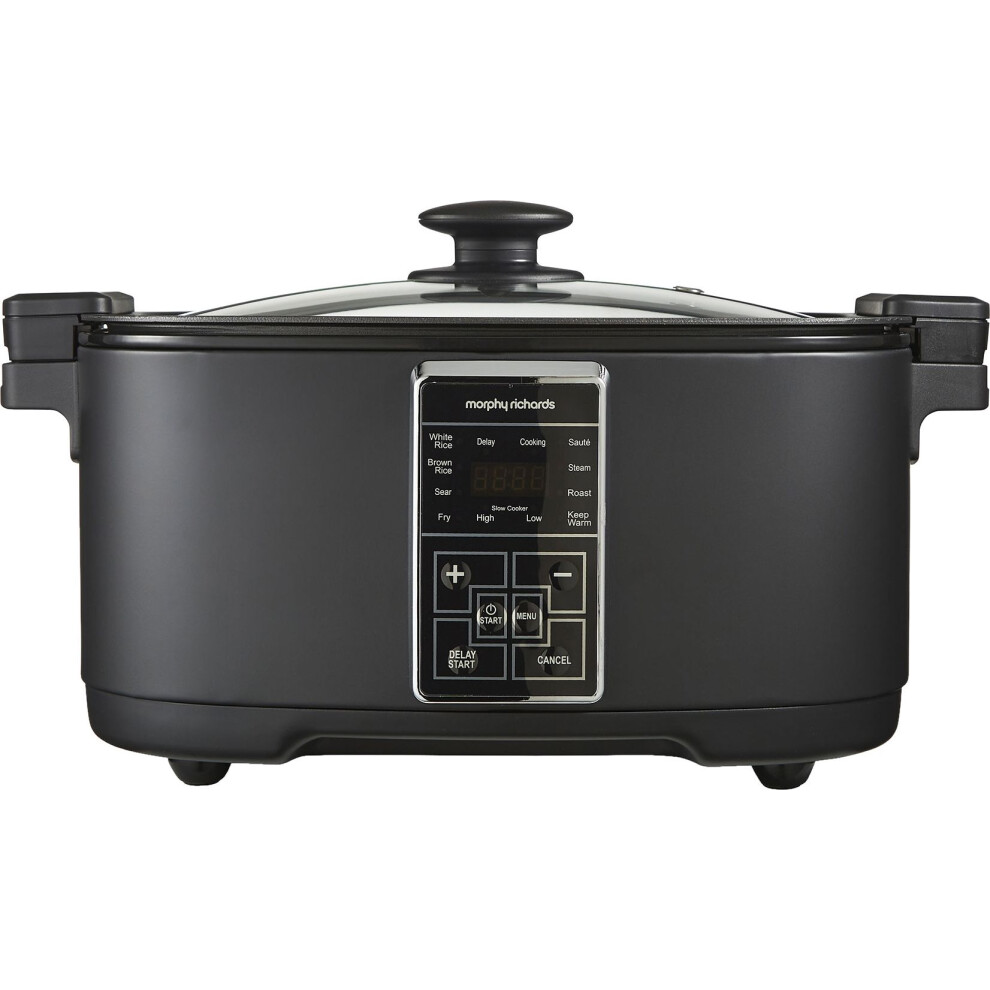 Morphy Richards 560007 Black Multi Cooker With 10 Preset Functions