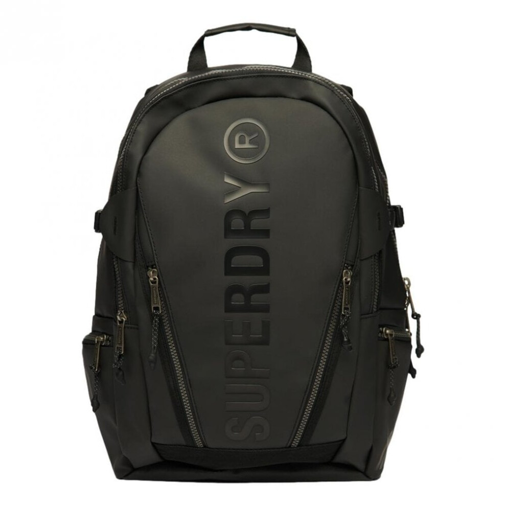 Superdry Tarp Backpack - Black / Black