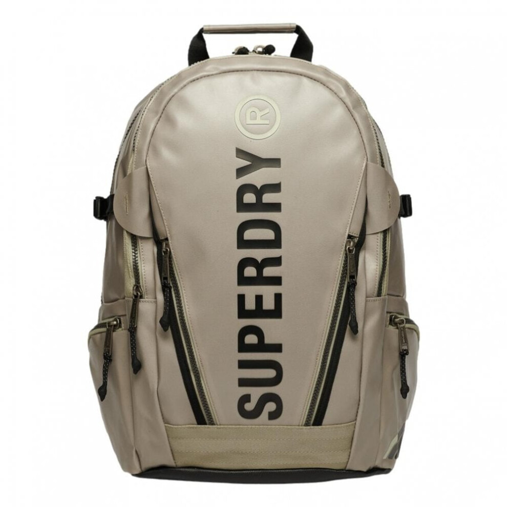 Superdry Tarp Backpack - Winter Twig Beige / Black