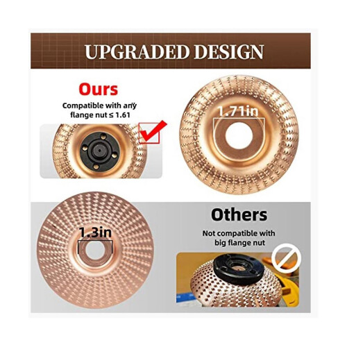 5pcs Wood Carving Disc Set 1