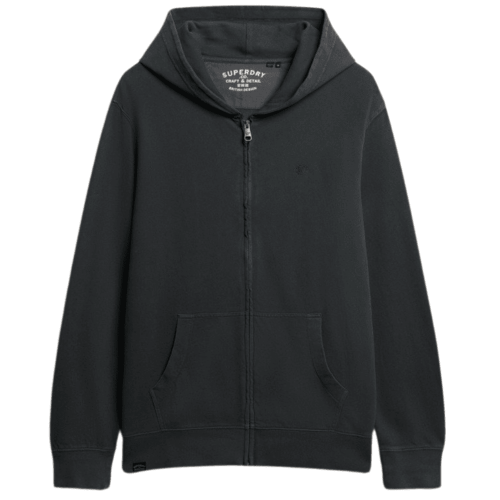 Superdry Superdry Classic Essential Ziphood - Charcoal