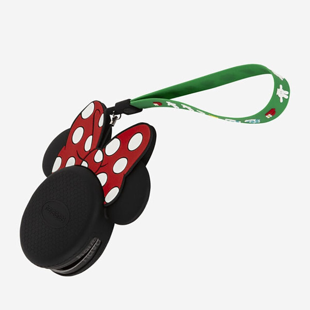 Havaianas Earphone Case - Black/Red