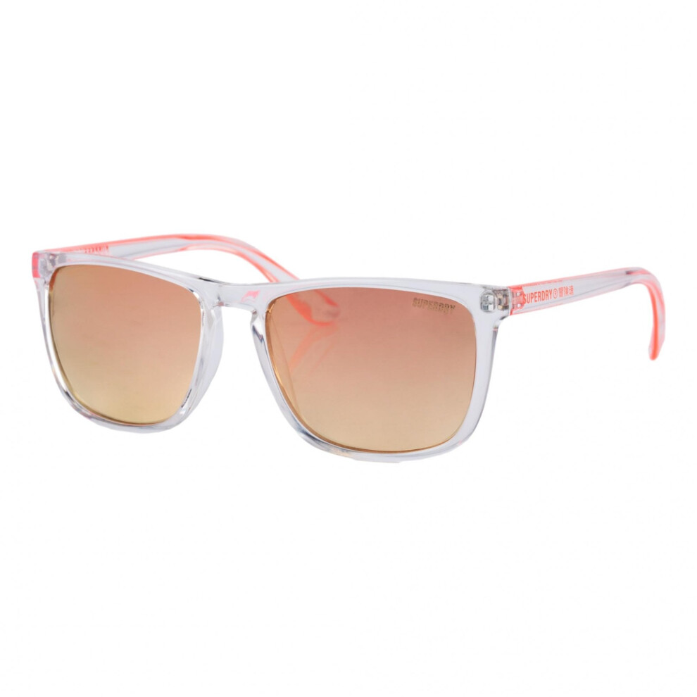 Superdry Shockwave Sunglasses - Coral / Crystal