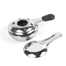 Alcohol Burner, Alcohol Burner For Fondue, Gelled Alcohol Burner, Stainless Steel, 15.5 X 9.9 X 4.8