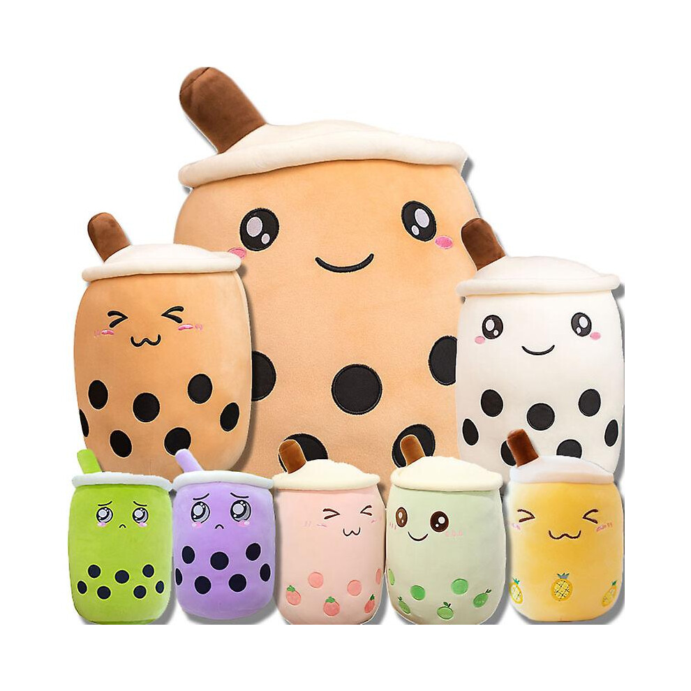(Pineapple, 70cm) 24/35/50/70cm Bubble Tea Boba Cup Soft Stuffed Plush Pillow Cushion Ka