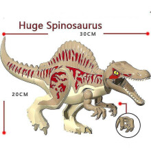 Jurassic Dinosaur World Huge Spinosaurus Building Blocks Animal Toys Figures Kids Christmas Birthday Gifts_c