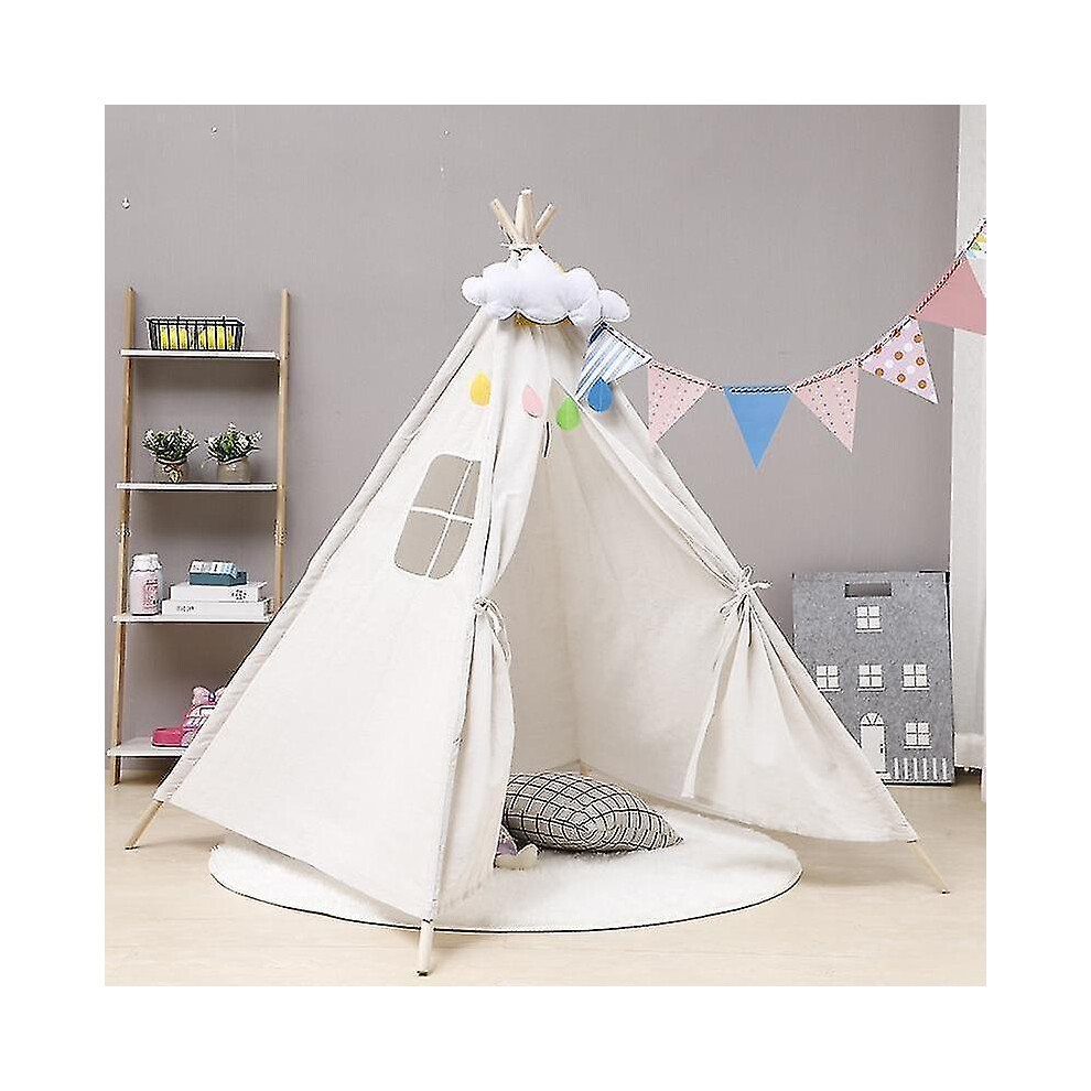X Large Teepee Cotton Canvas Tent play House
