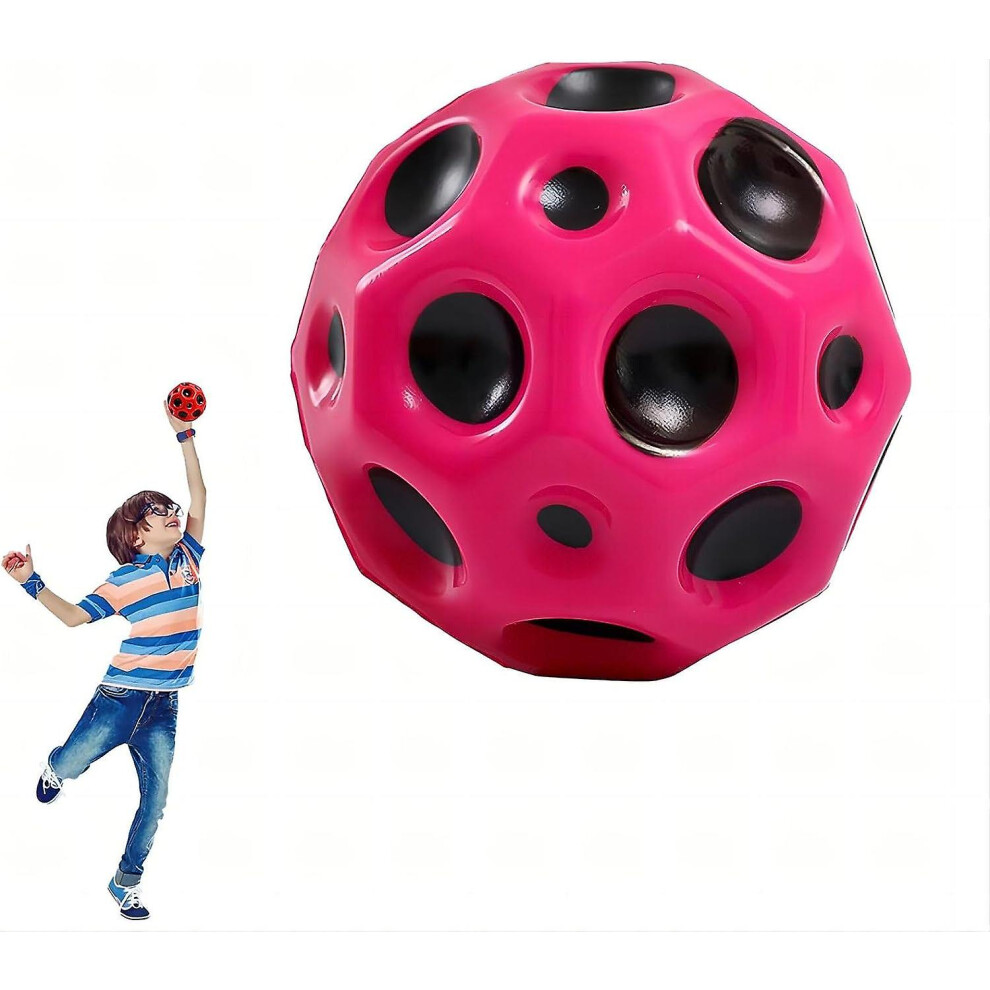 (rose) Space Balls Extreme High Bouncing Ball
