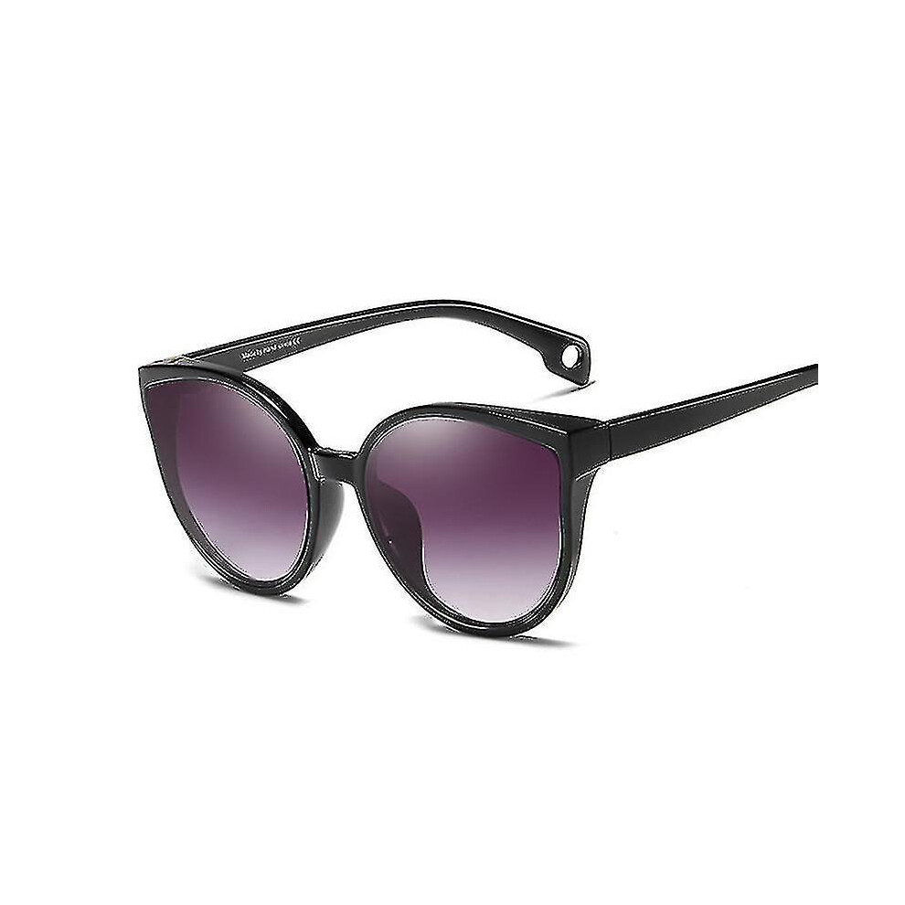 (Brown) Cat Eye Sunglasses Women Retro Fe Sun Glasses